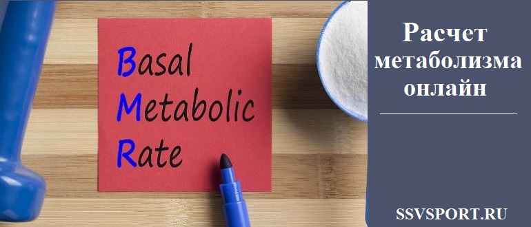 Расчет метаболизма