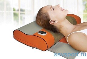 Массажная подушка для шеи и плеч - преимущества